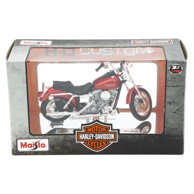 FXDL Dyna Low Rider - Harley-Davidson - Röd - Maisto - 1:18