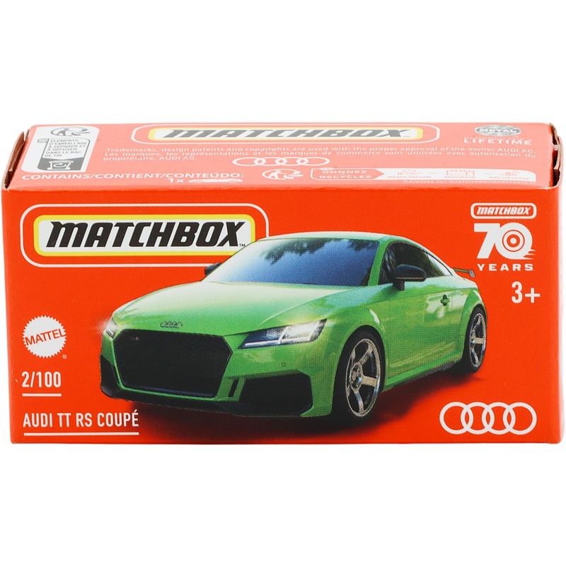 Audi TT RS Coupé - Grön - Power Grab - Matchbox