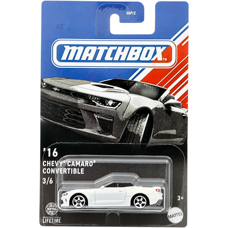 '16 Chevy Camaro Convertible - Vit - Matchbox