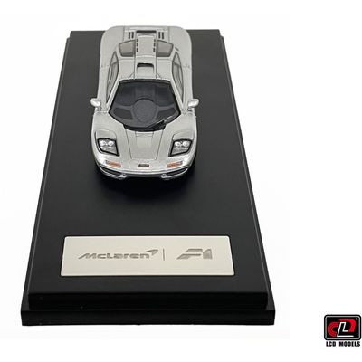 McLaren F1 - Silver - LCD Models - 1:64