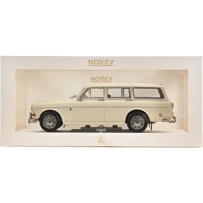 Volvo Amazon 121 Herrgårdsvagn - 1968 - Vit - Norev - 1:18