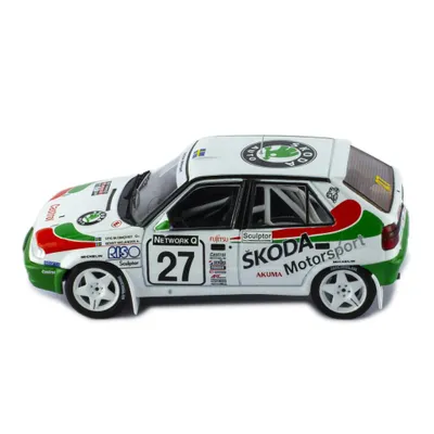 Skoda Felicia Kit Kar #27 RAC Rally 1996 - Blomqvist / Melander - Ixo Models - 1:43