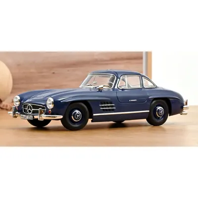 Mercedes-Benz 300 SL - 1954 - Blå - Norev - 1:18
