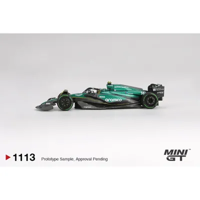Aston Martin AMR24 #14 Fernando Alonso 2024 F1 2024 Canadian GP - 1113 - Mini GT - 1:64