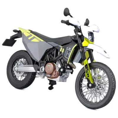 Husqvarna 701 Supermoto - 2023 - Byggsats - Maisto - 1:12