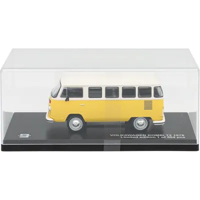 Volkswagen Kombi T2 - 1976 - Gul / Hvid - Triple9 - 1:43