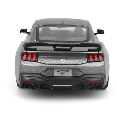 2024 Ford Mustang Dark Horse - Grå metallic - Maisto - 1:24