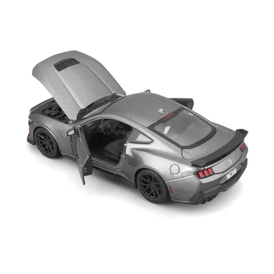 2024 Ford Mustang Dark Horse - Grå metallic - Maisto - 1:24