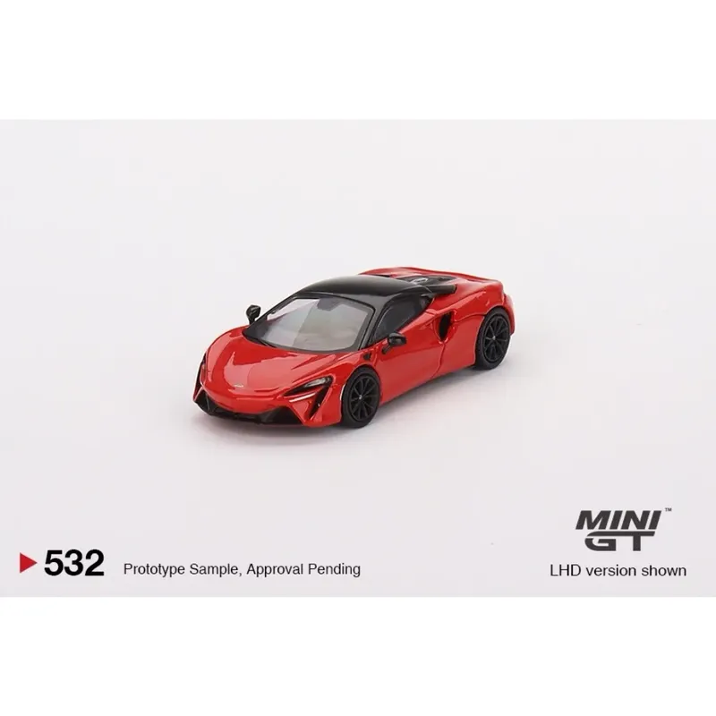 McLaren Artura - Röd - 532 - Mini GT - 1:64