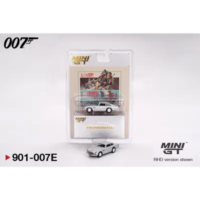 Aston Martin DB5 - Thunderball - James Bond - Mini GT - 1:64