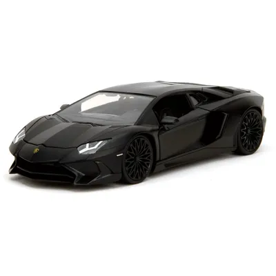Shaw's Lamborghini Aventador - 2012 - Svart - Jada - 1:24