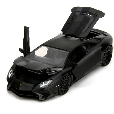 Shaw's Lamborghini Aventador - 2012 - Svart - Jada - 1:24