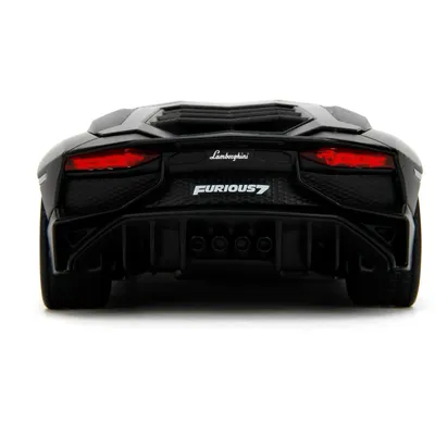 Shaw's Lamborghini Aventador - 2012 - Svart - Jada - 1:24