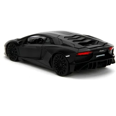 Shaw's Lamborghini Aventador - 2012 - Svart - Jada - 1:24