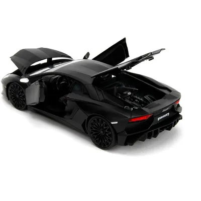 Shaw's Lamborghini Aventador - 2012 - Svart - Jada - 1:24