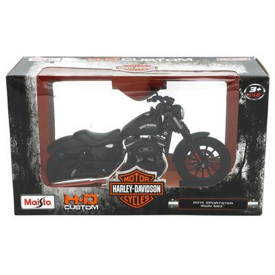 2014 Sportster Iron 883 - Harley - Svart - Maisto - 1:12