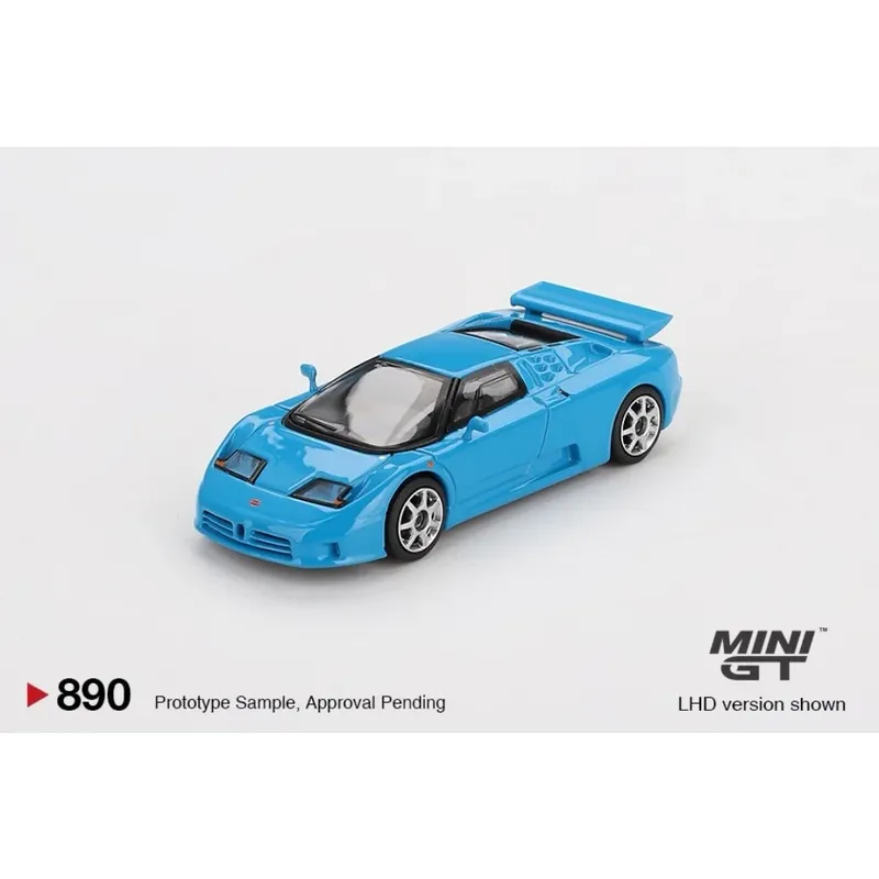 Bugatti EB110 - Super Sport Blu - 890 - Mini GT - 1:64