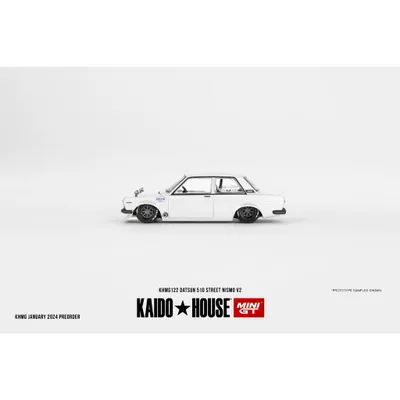 Datsun 510 Street Nismo V2 - Kaido House - Mini GT - 1:64