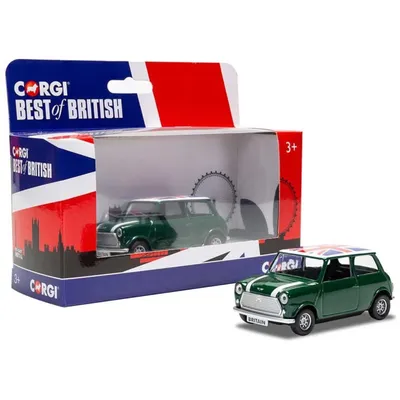 Mini Cooper - Best of British - Grön - Corgi - 1:36