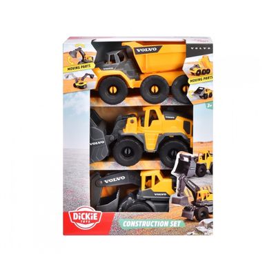 Construction Set - Volvo - 3-pack - Dickie Toys