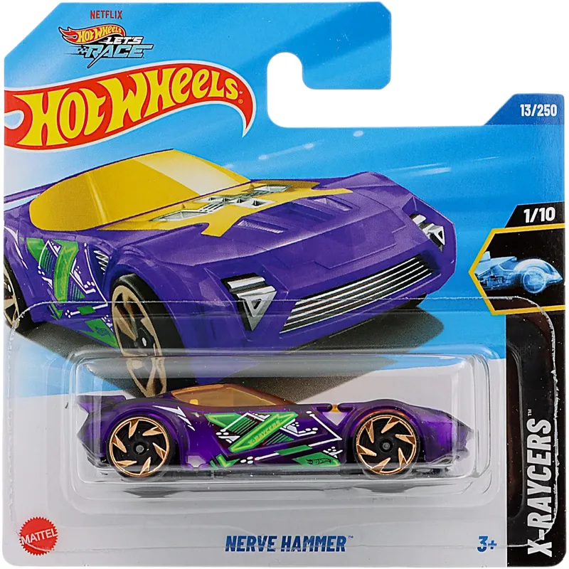 Nerve Hammer - Lila - X-Raycers - 13/250 - Hot Wheels