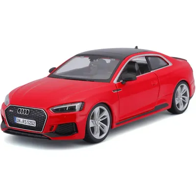 Audi RS 5 Coupé - 2019 - Röd - Bburago - 1:24