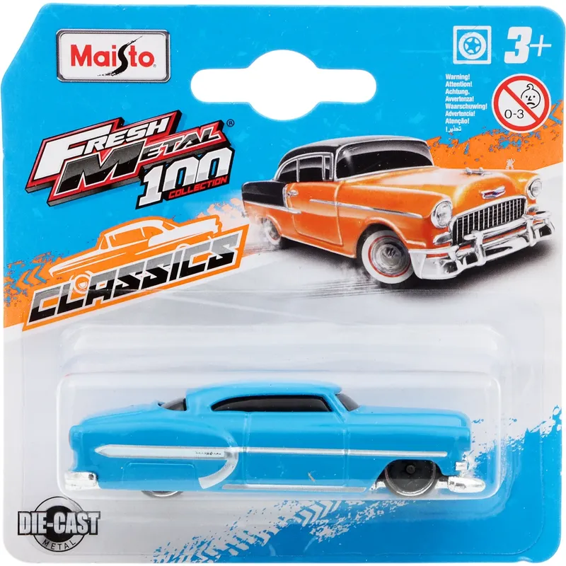 Chevrolet Bel Air - 1954 - Blå - Maisto - 8 cm