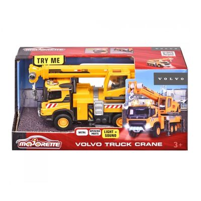 Volvo Truck Crane - Kranbil - Majorette Grand Series