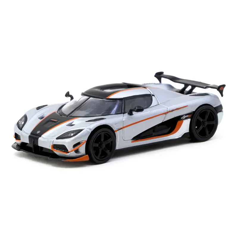 Koenigsegg Agera RS - Moon Silver / Svart - Tarmac Works