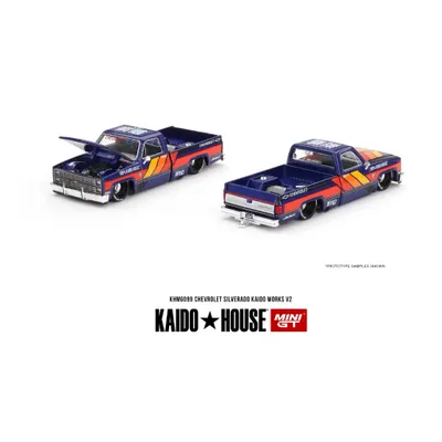 Chevrolet Silverado Kaido Works V2 - Kaido - Mini GT - 1:64