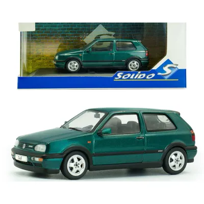 Volkswagen Golf Mk3 VR6 - 1994 - Grön - Solido - 1:43