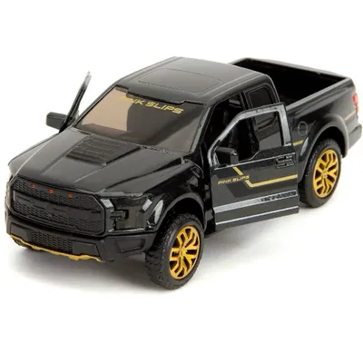 2017 Ford F-150 Raptor - Svart - Pink Slips - Jada - 13 cm