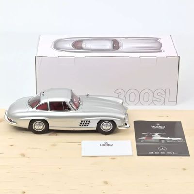 Mercedes-Benz 300 SL - 1954 - Silver - Norev - 1:12