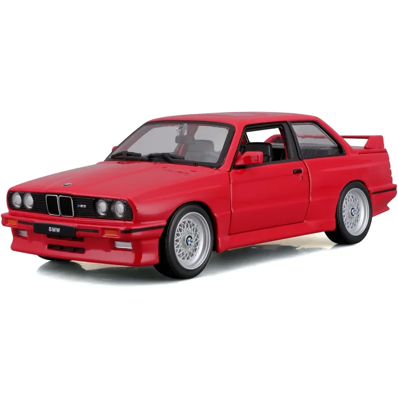 BMW M3 (E30) - 1988 - Röd - Bburago - 1:24