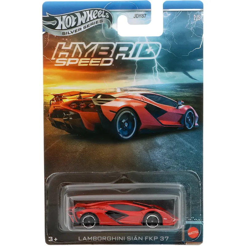 Lamborghini Sián FKP 37 - Röd - Hybrid Speed - Hot Wheels