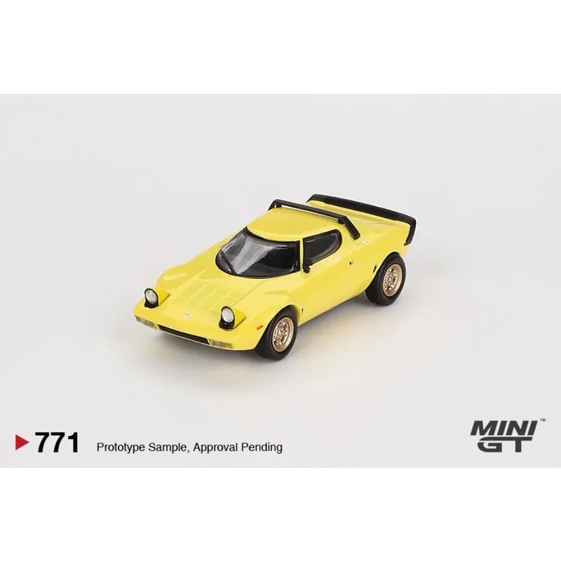 Lancia Stratos HF Stradale - Gul - 771 - Mini GT - 1:64