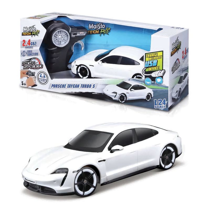 Porsche Taycan Turbo S - Tech R/C - Maisto - 1:24