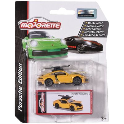 Porsche 911 Carrera S - Gul - Majorette