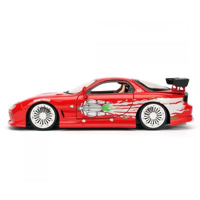 Dom's Mazda RX-7 - Röd - Fast & Furious - Jada Toys - 1:24