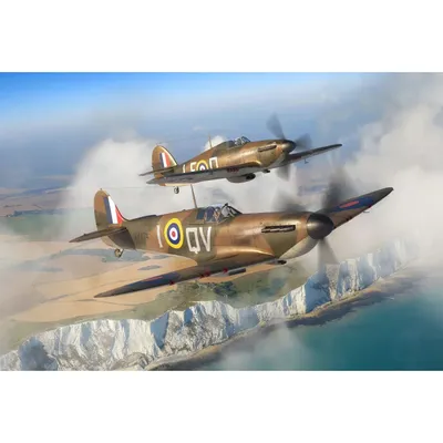 Spitfire Mk.Ia & Hurricane MK.I - 03771 - Revell - 1:144