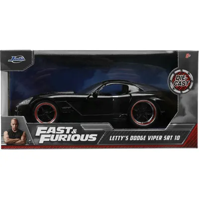 Letty's Dodge Viper SRT-10 - Sort - Fast & Furious - Jada