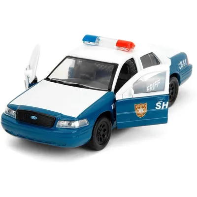 Ford Crown Victoria - Rick Grimes - The Walking Dead - Jada - 13 cm