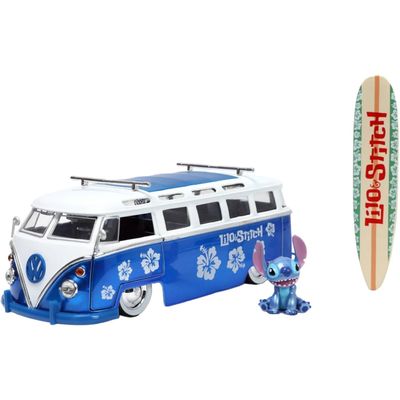 Stitch & Volkswagen T1 Bus - Jada Toys - 1:24