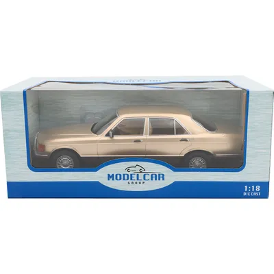 Mercedes-Benz S-Class (W126) - Metallic Beige - 1979 - MCG - 1:18