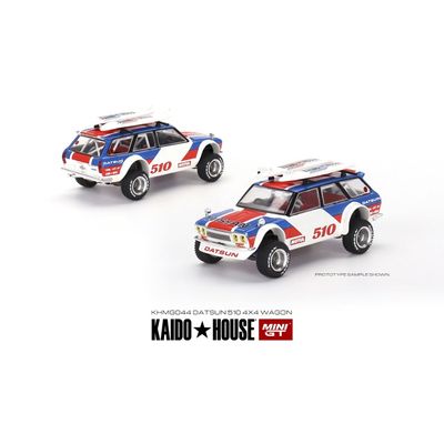 Datsun 510 Wagon 4X4 Surf - 044 - KAIDO - Mini GT - 1:64