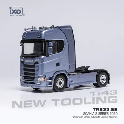 Scania S-Series - Dragbil - 2020 - Blå - Ixo Models - 1:43