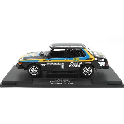 Saab 99 EMS - Eklund / Cederberg - Rally Sweden 1977 - MCG - 1:18