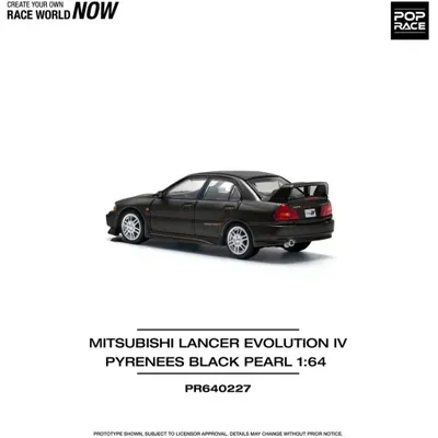 Mitsubishi Lancer Evolution IV - Black Pearl - 227 - Pop Race