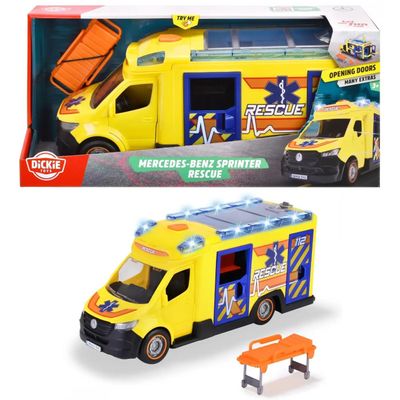 Mercedes-Benz Sprinter Rescue - Ljud och Ljus - Dickie Toys