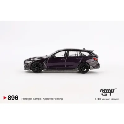 BMW M3 M Performance Touring (G81) - Daytona Violet - 896 - Mini GT